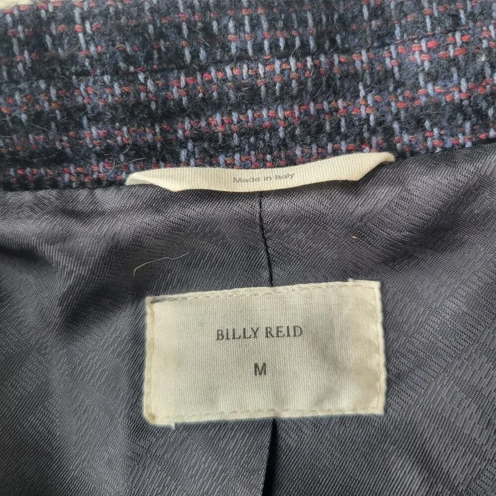 Billy Reid Tweed Wool Alpaca Blazer Mens Medium